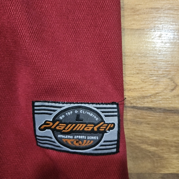 Vintage Oklahoma Sooners Baseball Jersey Men’s Size L Playmaker Top of the World - Picture 11 of 11